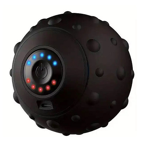 Вибромассажер шар RIAS XBL-8627 аккумуляторный 3 скорости 9 см Черный (3_05903)