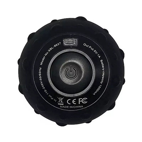 Вибромассажер шар RIAS XBL-8627 аккумуляторный 3 скорости 9 см Черный (3_05903)