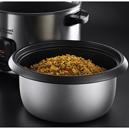 Мультиварка Russell Hobbs19750-56 Cook@Home Сріблясто-чорний (6093338)
