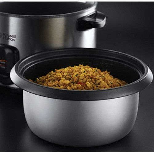 Мультиварка Russell Hobbs19750-56 Cook@Home Сріблясто-чорний (6093338)