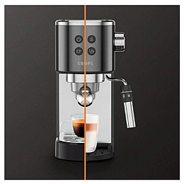 Кофеварка эспрессо Krups XP444G10 1 л Черный (6952971)