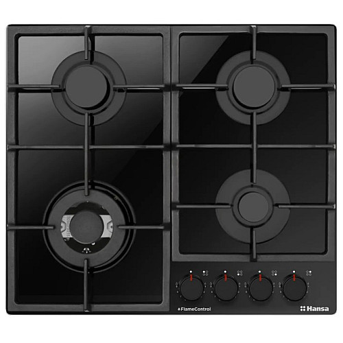 Газова варильна поверхня Hansa BHKS6718511 Чорний (6980130)