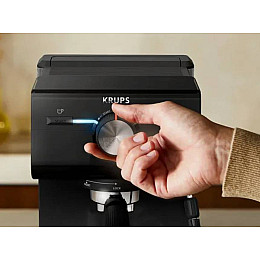 Кофеварка эспрессо Krups XP381810 OPIO BLK 2 л Черный (7076115)