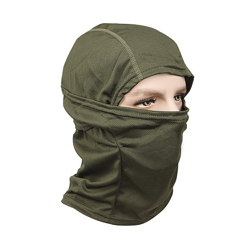 Тактична балаклава No Brand 001 Один розмір Зелений 12877-83115