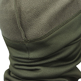 Комплект шапка і баф флісовий No Brand JY-139 One Size Зелений