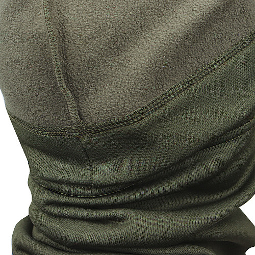 Комплект шапка і баф флісовий No Brand JY-139 One Size Зелений