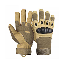 Перчатки тактичні повнопалі No Brand E001 Sand M 12922-83217