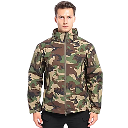 Тактическая куртка Solve Woodland KT6000820 L Камуфляж (2360183368)