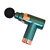 Мышечный ударный массажер Fascial GUN JY-760 4 насадки Зеленый 30151367А