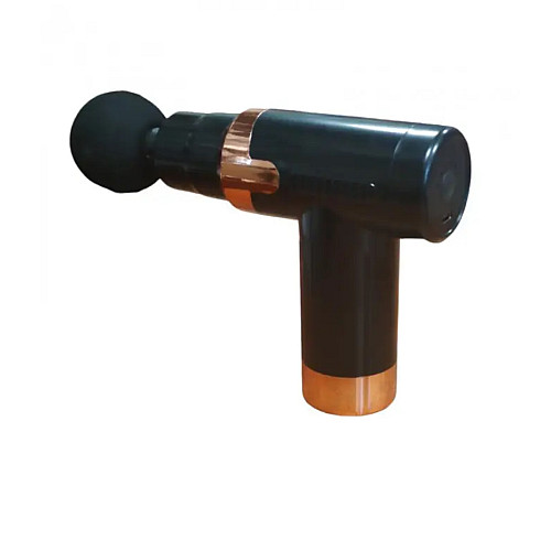 Мышечный ударный массажер Fascial GUN JY-760 4 насадки Черный 30151367Е