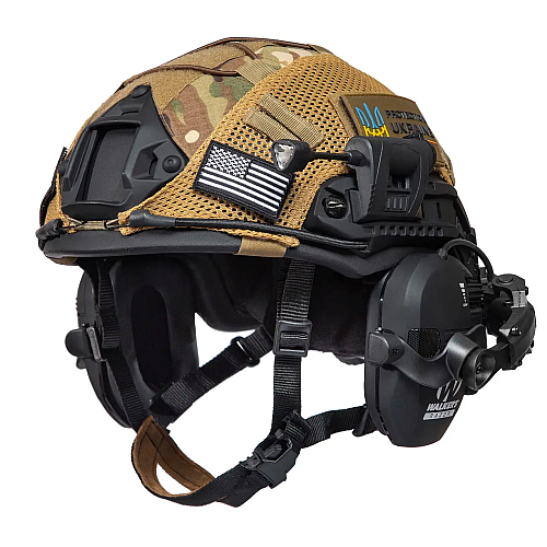 Шлем No Brand Fast Helmet NIJ IIIA Walkers Razor Slim S Мультикам-чорний (2444963172)