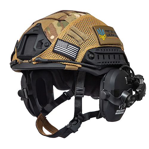 Шлем No Brand Fast Helmet NIJ IIIA Walkers Razor Slim M Мультикам-чорний (2445019469)
