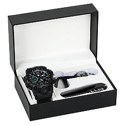 Часы мужские наручные с компасом BESTA Box Peremoga Set Черный (2446136759)