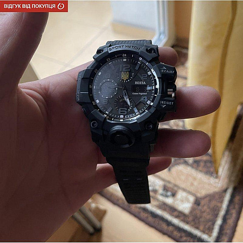 Часы мужские наручные с компасом BESTA Box Peremoga Set Черный (2446136759)