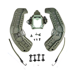 Кріплення рейкове GoPro NVG Mich2000 19.5x6.5 см Оливковий (2457110458)