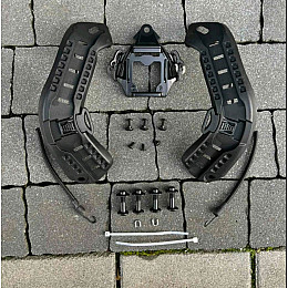 Кріплення рейкове GoPro NVG Mich2000 19.5x6.5 см Чорний (2457113357)