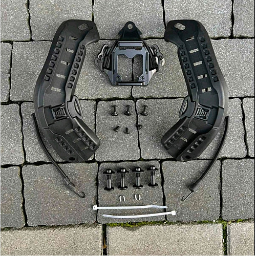 Кріплення рейкове GoPro NVG Mich2000 19.5x6.5 см Чорний (2457113357)