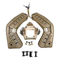 Кріплення рейкове GoPro NVG Mich2000 19.5x6.5 см Койот (2457113358)