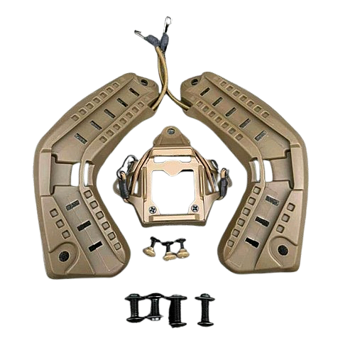 Кріплення рейкове GoPro NVG Mich2000 19.5x6.5 см Койот (2457113358)