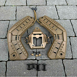 Кріплення рейкове GoPro NVG Mich2000 19.5x6.5 см Койот (2457113358)