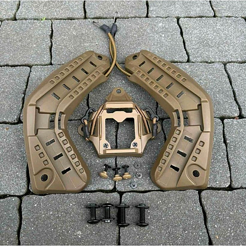 Кріплення рейкове GoPro NVG Mich2000 19.5x6.5 см Койот (2457113358)