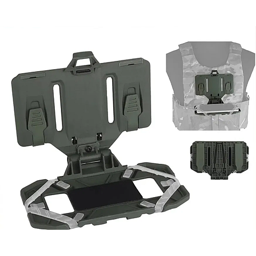 Держатель для телефона на плитоноску No Brand 17.15x1.74x8.89 см Оливковий (2458455460)