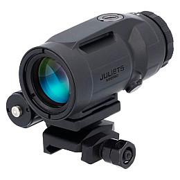 Увеличувач Sig Sauer Optics 5Х Juliet5-Micro 5X24mm з кріпленням на кнопці з прокладками Чорний (2475539008)