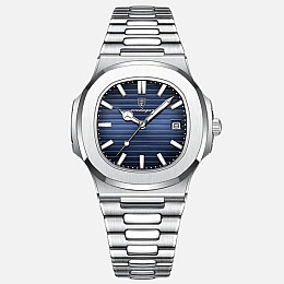 Часы мужские наручные Poedagar Great Серебристый (2492599787)