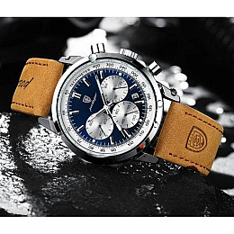 Часы мужские наручные Poedagar Innova Серебристый (2499867067)