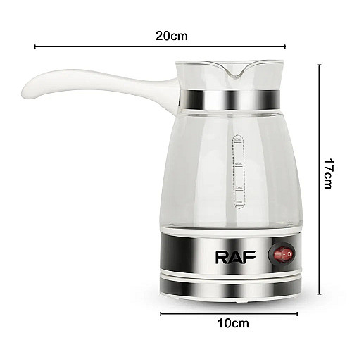 Кофеварка электрическая турка RAF R.125 0.5 л 650W Прозрачный