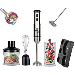 Блендер погружной Zepline ZP-117 6в1 1500 Вт Черный 2104618470