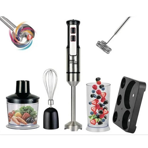 Блендер погружной Zepline ZP-117 6в1 1500 Вт Черный 2104618470