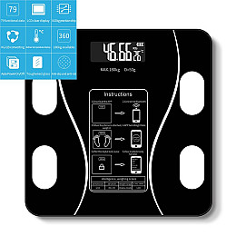 Смарт-ваги Scale one Black (scl-001bl)