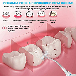 Ирригатор H2ofloss HF-6Р White