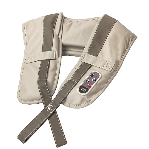 Массажер для шеи и спины с подогревом Inspire Шиацу 057K Бежевый