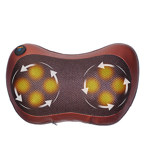 Массажная подушка для дома и автомобиля Inspire 052P Коричневый
