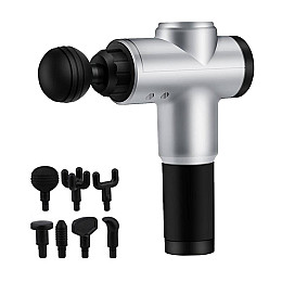 Ручной массажер для всего тела KH-350 2000 мАч Silver