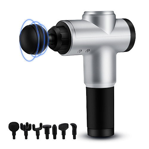 Ручной массажер для всего тела KH-350 2000 мАч Silver