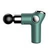 Ручной аккумуляторный массажный пистолет массажер для всего тела Inspire P-515 2000 мАч Green