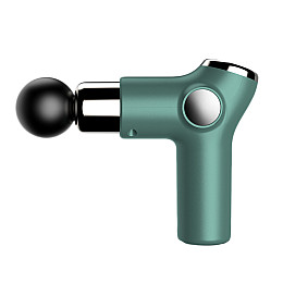 Ручной аккумуляторный массажный пистолет массажер для всего тела Inspire P-515 2000 мАч Green