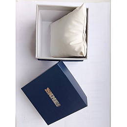 Подарочная фирменная коробка для часов Skmei BOXPG1 8.5х8.5х6.8 см Blue (17180-hbr)