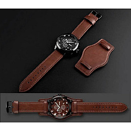 Годинники наручні Skmei 9165 Коричневі 9165BKBN (17122-hbr)