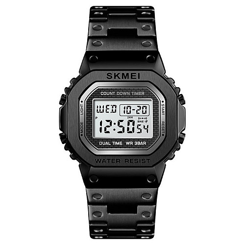 Часы наручные Skmei 1456 Black 1456BK (17134-hbr)