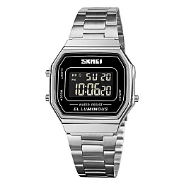 Часы наручные мужские Skmei 1647 Silver 1647SI (17164-hbr)