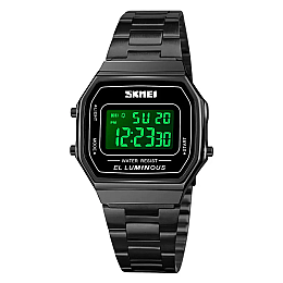 Часы наручные мужские Skmei 1647 Black 1647BK (17165-hbr)