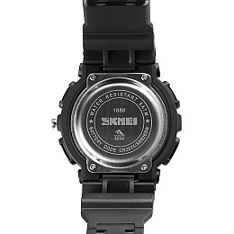 Часы наручные мужские Skmei 1688 Black 1688BK (17158-hbr)