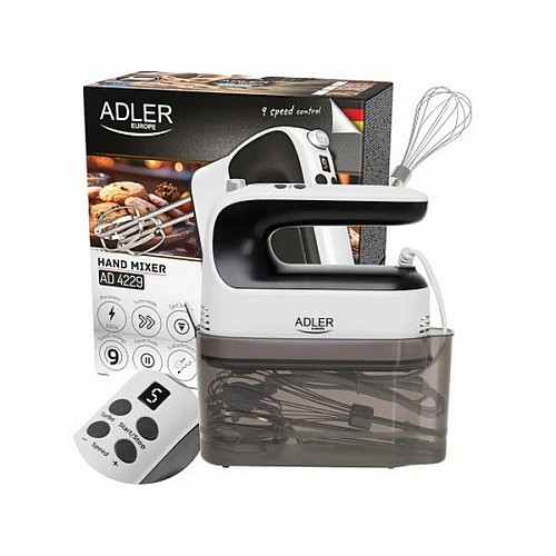 Миксер ручной с дисплеем и контейнером для насадок Adler AD 4229