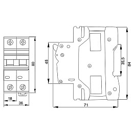 Устрій захисту від перепадів напруги Lightwell LD-40 2P 1000V (301039)