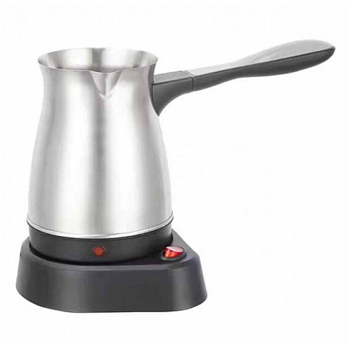 Електрична кавоварка-турка на підставці з вимикачем z.e.p line ZP-207 900 мл Хром (30151397)