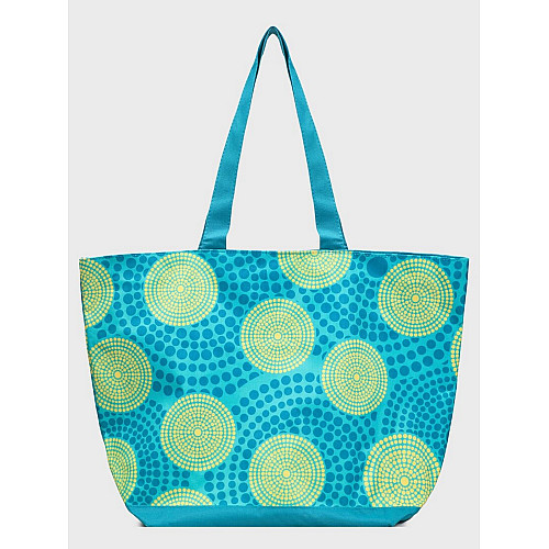 Сумка пляжна Le Comptoir de la plage 35x58x23 см Зелена (ZIK0000028033)